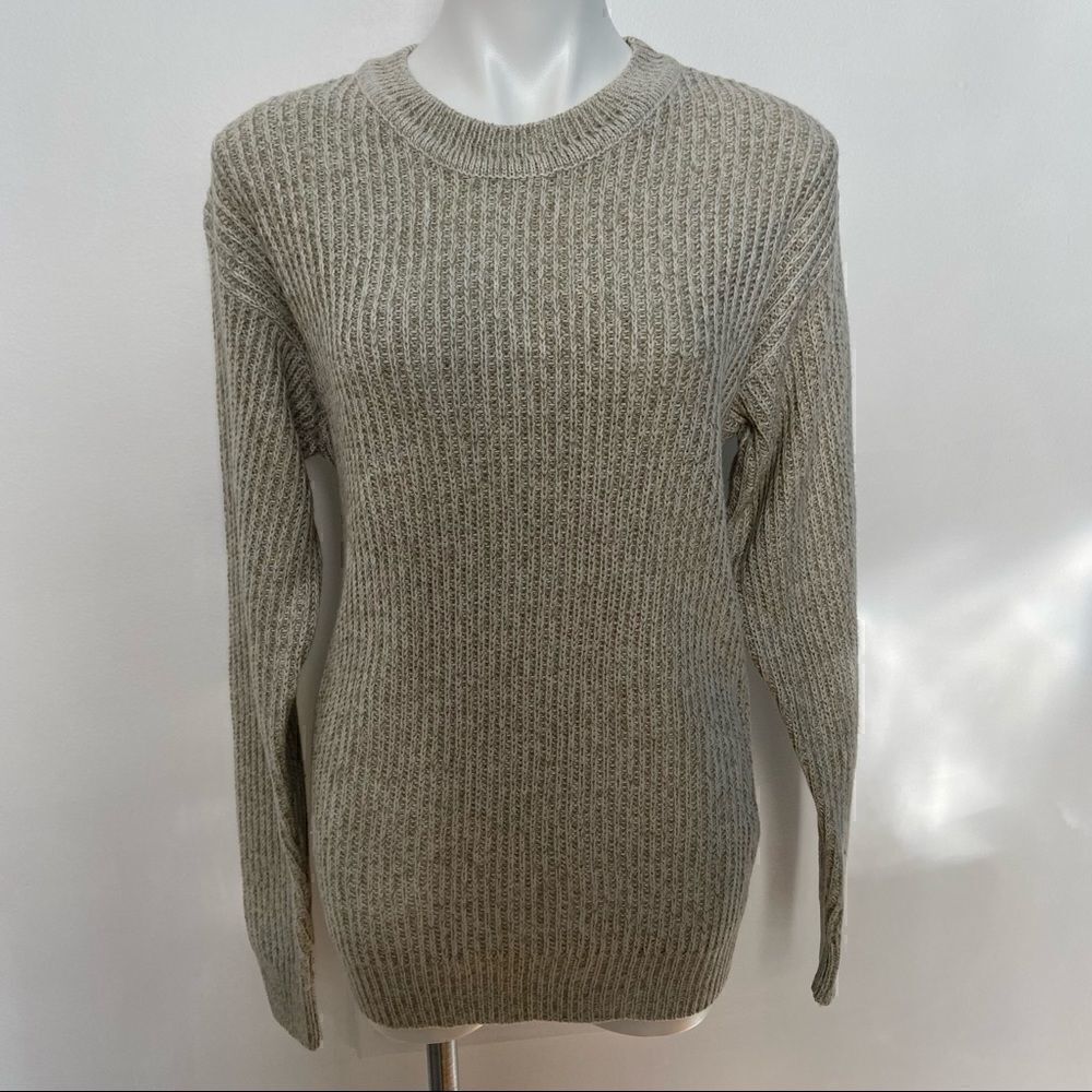 Sun River Oversized  Knit Crewneck Sweater